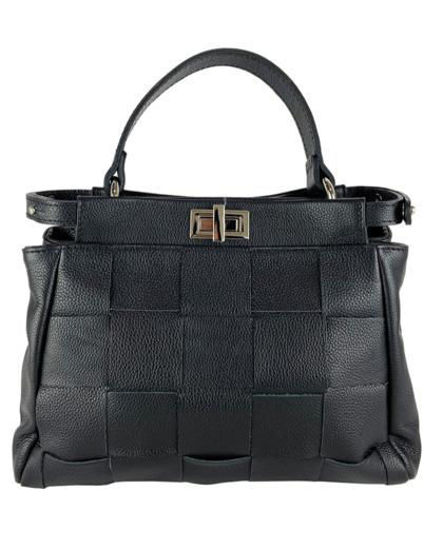 Picture of Woven Leather handbag