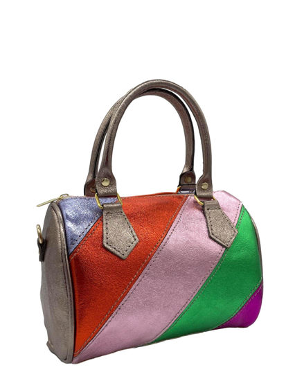 Picture of Laminato leather bauletto
