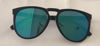 Picture of KUSH Oversized Horn Rimmed Mirror Lens Sunglasses