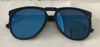 Picture of KUSH Oversized Horn Rimmed Mirror Lens Sunglasses
