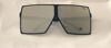 Picture of Oversized Retro Modern Futuristic Square Aviator Mirror Lens Wholesale Sunglasses