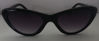 Picture of Women's Small Thick Cat Eye Tinted Flat Lens  Sunglasses