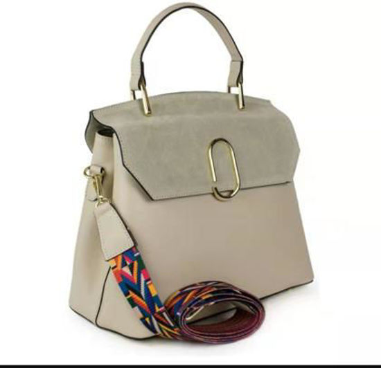 Picture of genuine leather handle bag