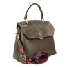 Picture of genuine leather handle bag