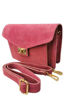 Picture of suede shoulder bag