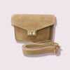 Picture of suede shoulder bag