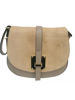 Picture of Shoulder bags in genuine wrinkle leather and suede