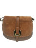 Picture of Shoulder bags in genuine wrinkle leather and suede