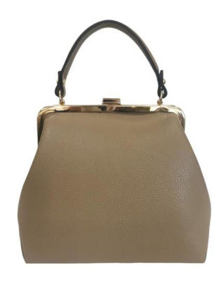 Picture of Genuine leather dollar clutch bag