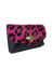 Picture of Pony skin clutch bag with bee closure