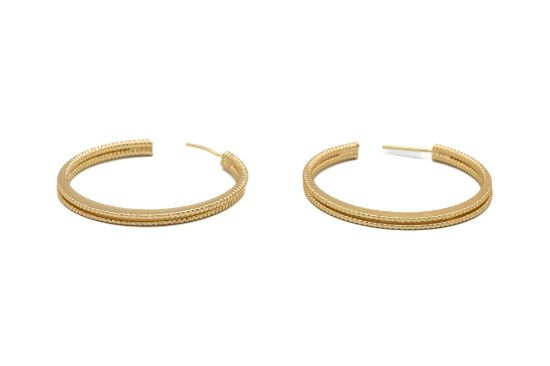 Picture of Glass metal earrings