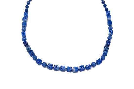Picture of Beaded glass necklace 16 inch